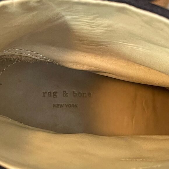 Rag & Bone Newbury Nubuck Ankle Boot, Slate 39 - Picture 10 of 10